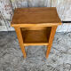 Antique Nightstand Light Wood Vintage Case