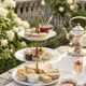 Silent Servant 3-Tiered Limoges Porcelain – Floral Decoration "Montjoie"
