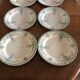 Flat plates in opaque porcelain from Gien "Venice"