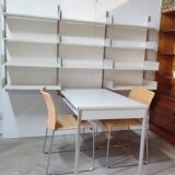 Wall shelf with desk by Dieter Rams for Vitsoe