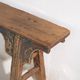 Antique Asian bench in navy blue tones (c.1870) #10