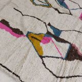 Handmade moroccan berber carpet 293 x 187 cm