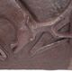 Cast iron fireplace plaque. Signed "L. Martinez". Stern Foundry Circa 19