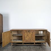 Enfilade en bambou fendu, années 60