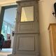 Louis XVI style cloud gray wardrobe