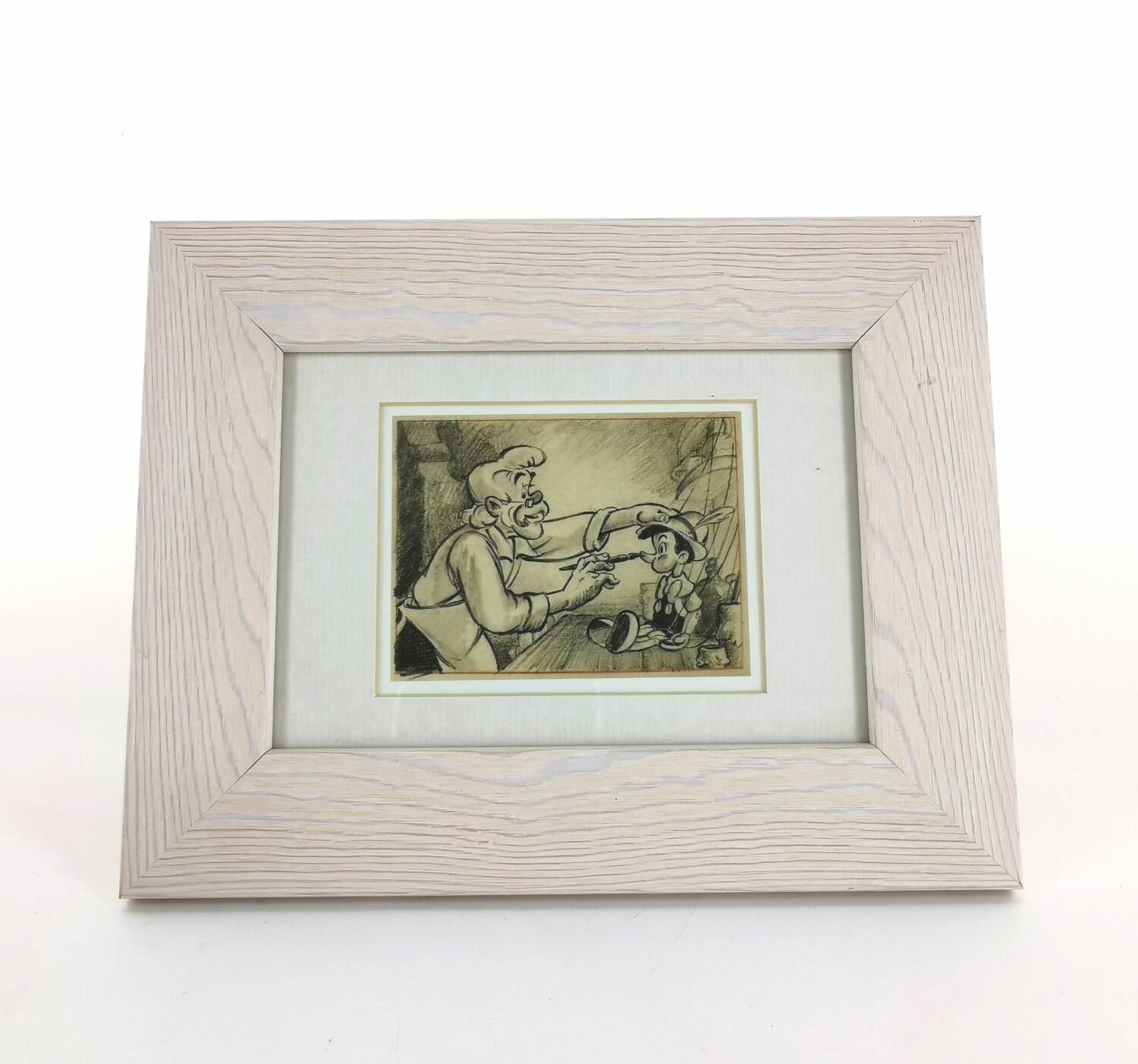 Disney painting Pinocchio sketch the art group