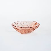 Glass platter, Italian design, 1960s, made in Italy