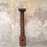 Saddle screw press