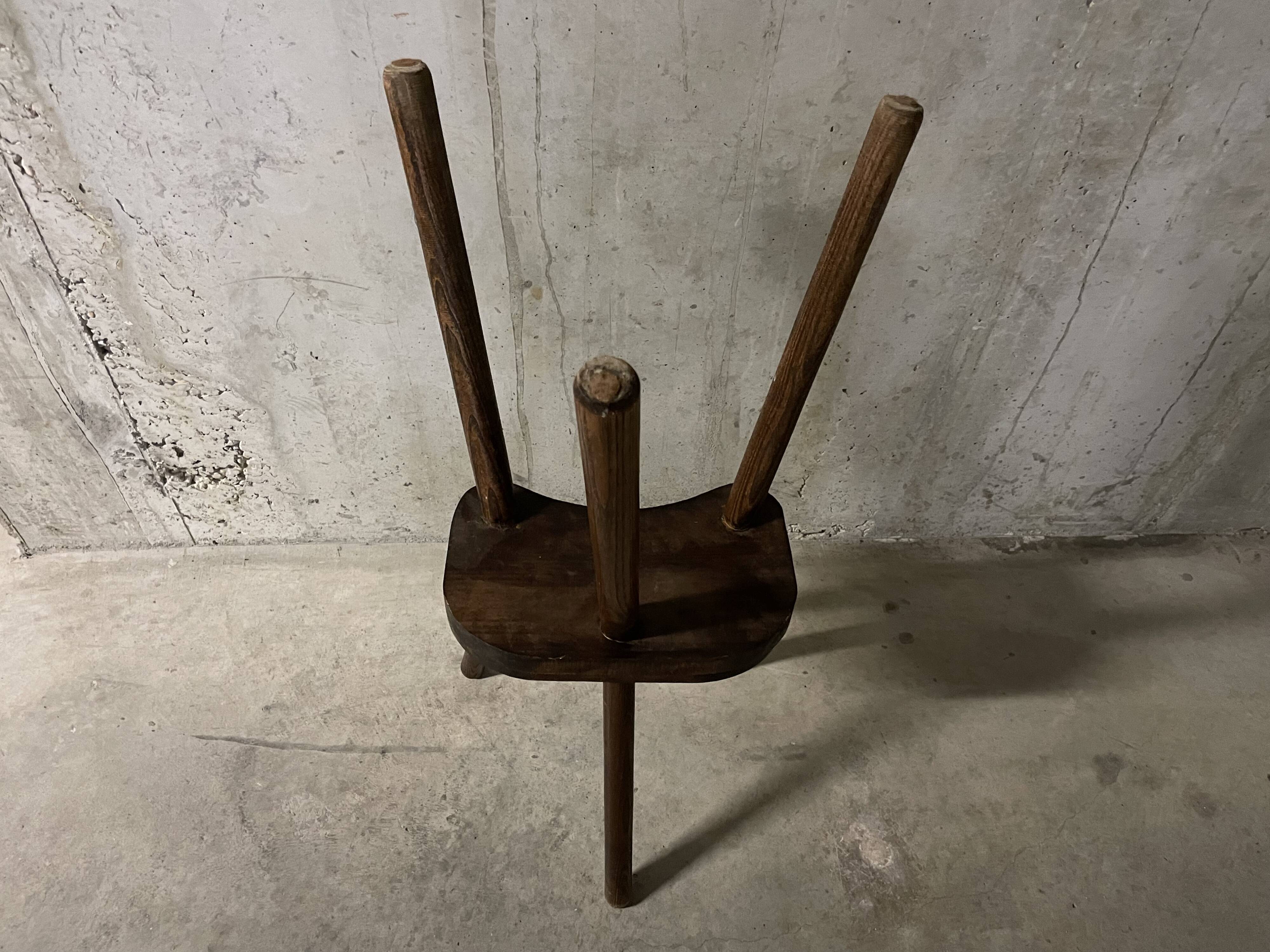 Pair of tripod stools