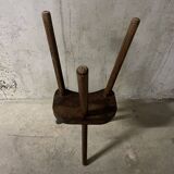 Pair of tripod stools