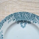Set de 3 assiettes plates terre de fer modèle "Colombier"
