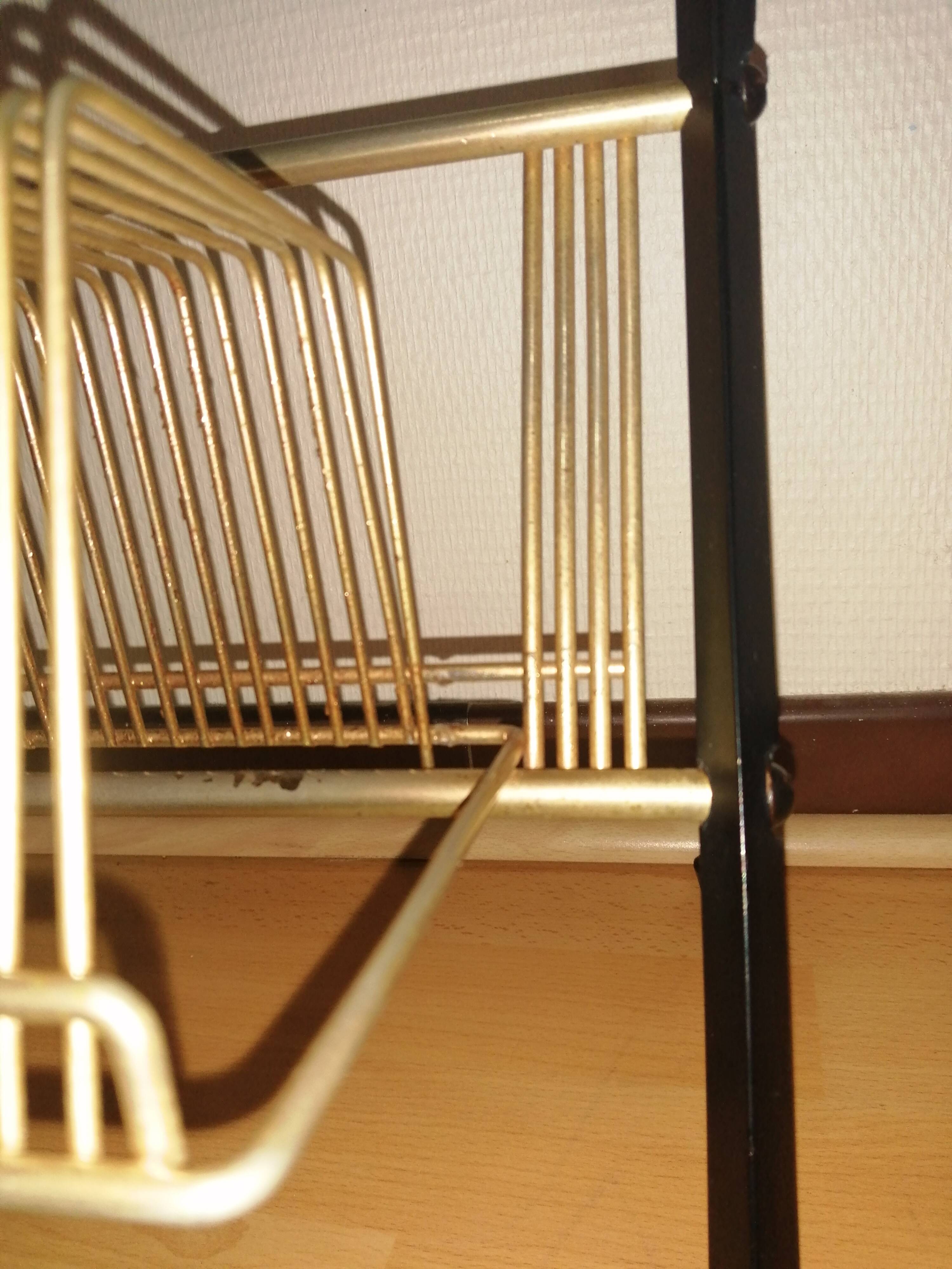 Glass and brass side table Angelo Ostuni for Frangi Milano 1950