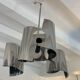 Suspension vintage 3 feux