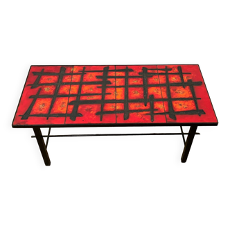 Coffee table from the c'outier brothers red ceramics