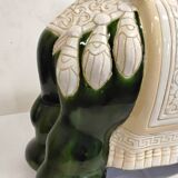 Vintage ceramic elephant plant pot