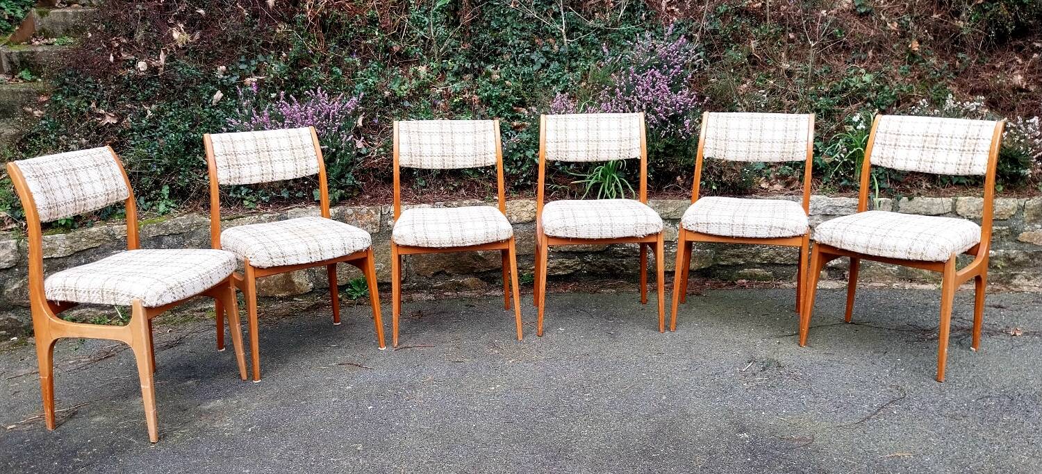 6 chairs 1960
