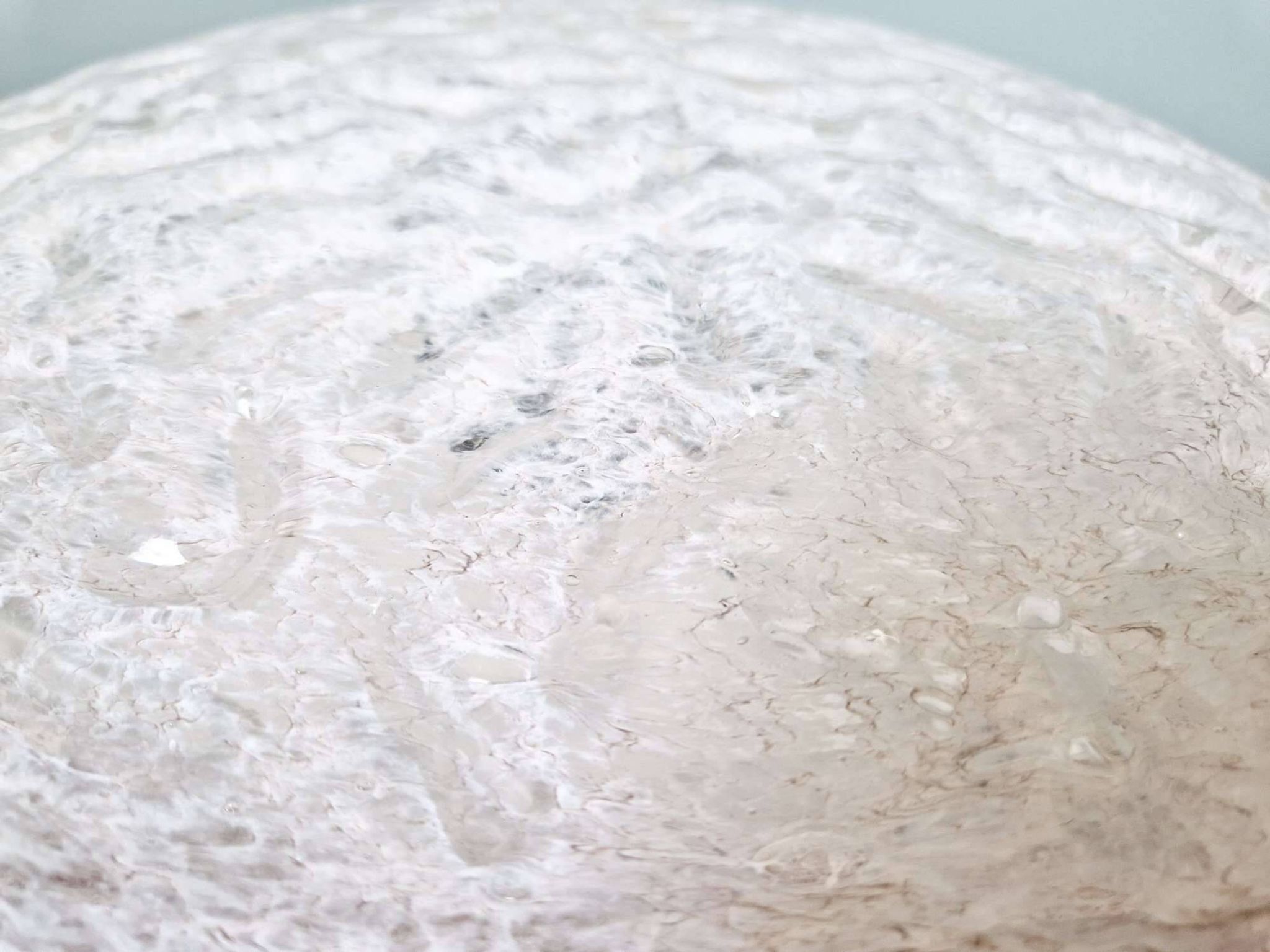 Large frosted glass ceiling light (diam 45cm), Doria, 1970