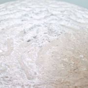 Large frosted glass ceiling light (diam 45cm), Doria, 1970