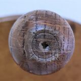 Pair of tripod stools feet solid wood solid wood vintage design