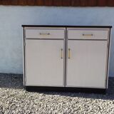White formica furniture