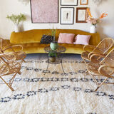 Tapis beni ourain 208x297cm