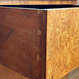 Art deco veneer cabinet