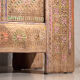 Polychrome carved antique buffet in pine – Xinjiang, circa 1900