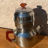 SFAMOKA chrome metal coffee maker