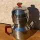 SFAMOKA chrome metal coffee maker