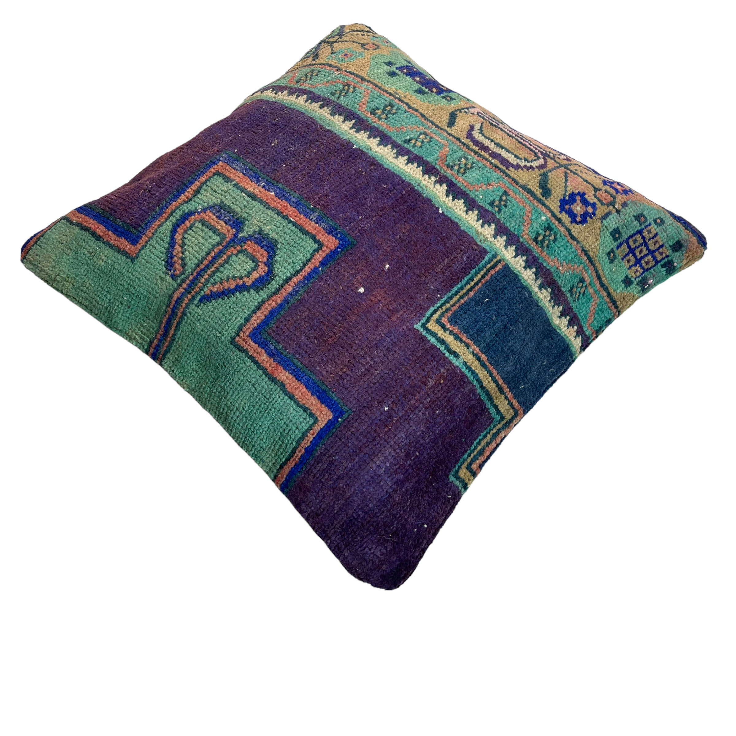 Vintage turkish rug cushion cover 45 x 45 cm
