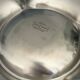 Plateau rond jean couzon en inox – Plat de service vintage design fran