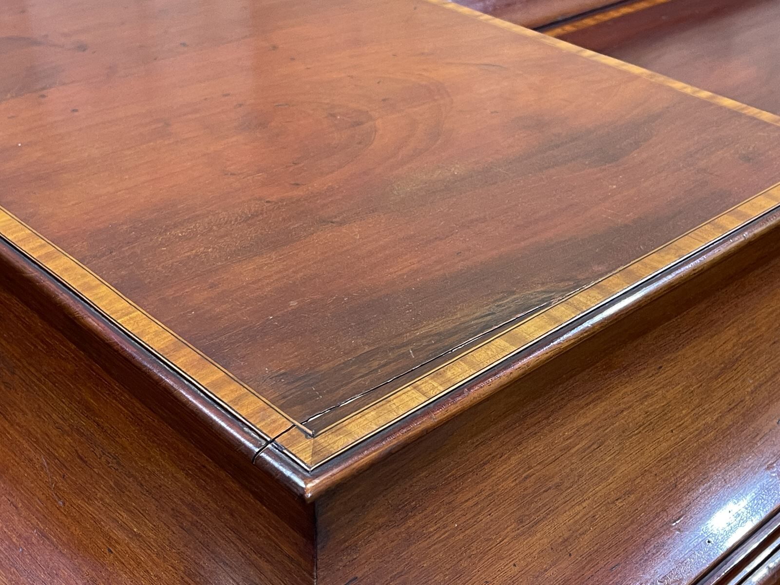 English mahogany service late nineteenth century