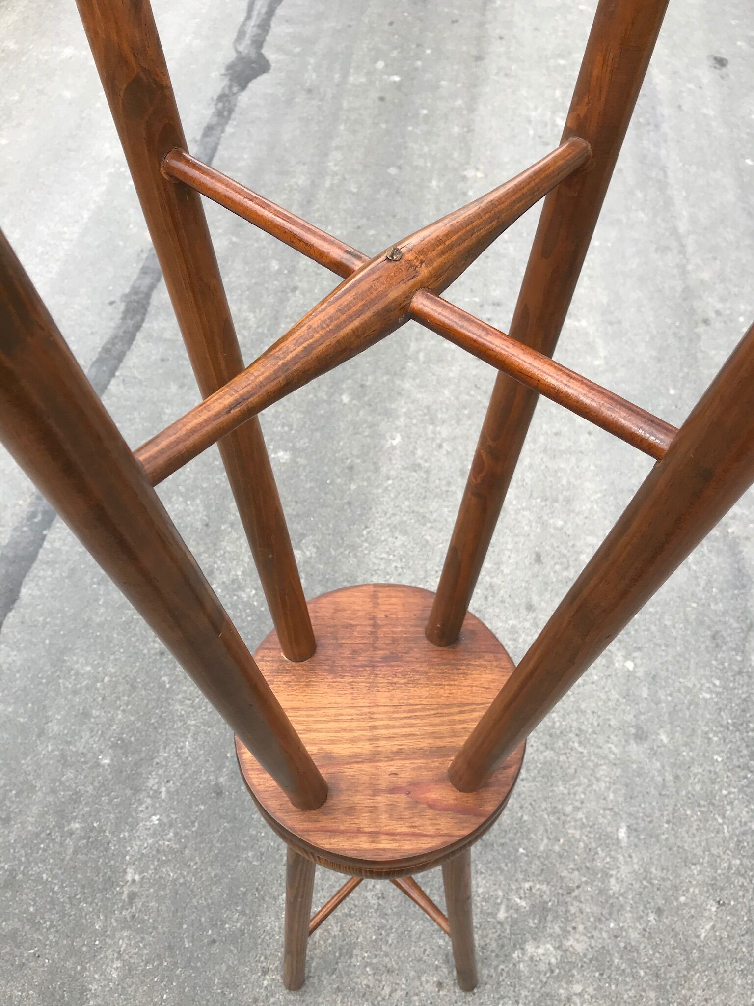 Pair of high vintage stools 1960