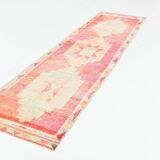 Tapis de couloir vintage Orientel rose clair 3x11, 96x333 cm