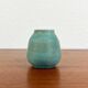 Mid-century German minimalist studio pottery vase by Lu and Gerd Grove, 1964.