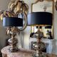 Pair of ceramic lamps from the 1970s - 20th century