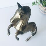 Brass horse