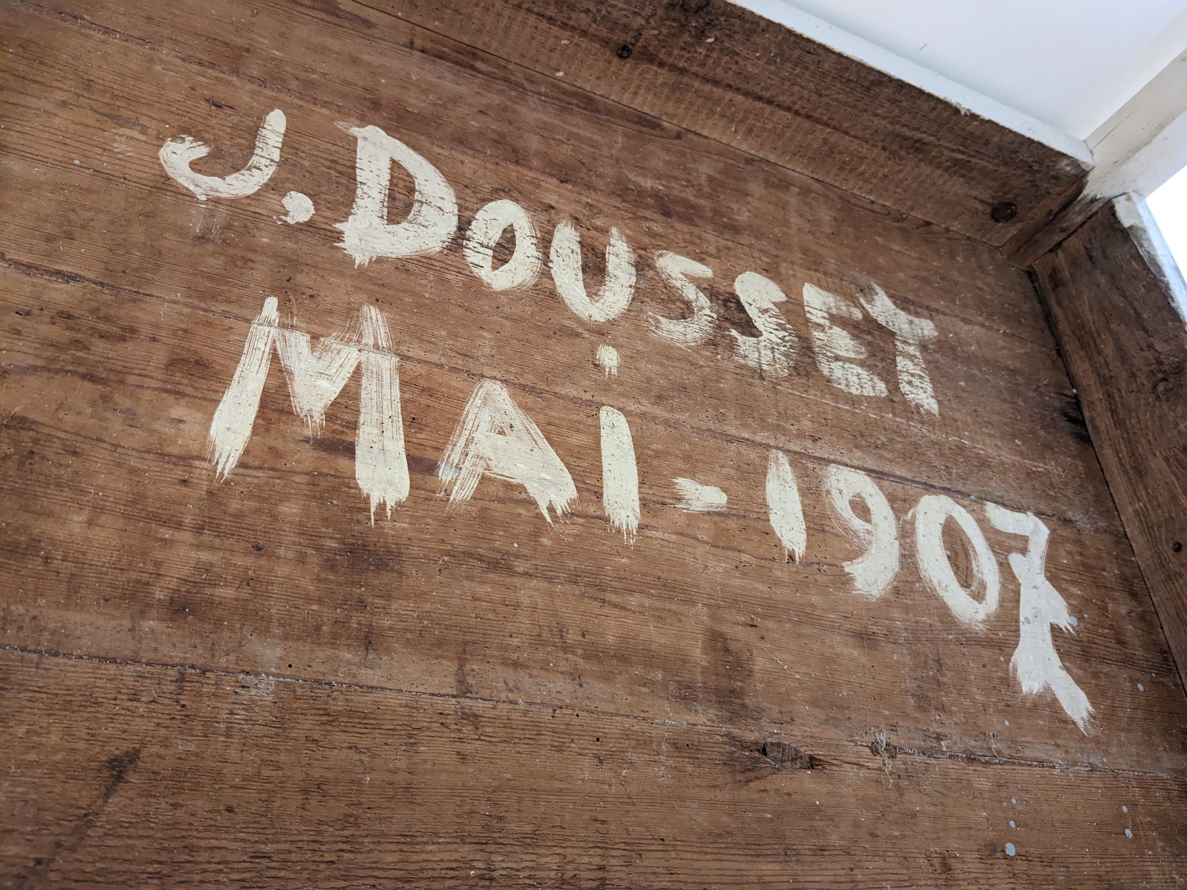 Farmhouse table in beech early twentieth century