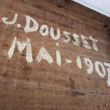 Farmhouse table in beech early twentieth century