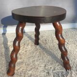 Set 2 nature deco milking stools