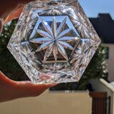 Hexagonal crystal ashtray