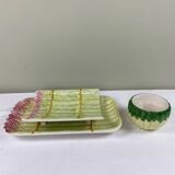 Plats de service à asperges