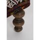 Turkish Handwoven Kilim Tribal Footstool Pouf