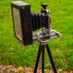 Vintage stand camera