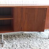 Enfilade en teck moderniste - années 50/60