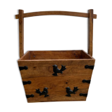 Wooden basket early XIX