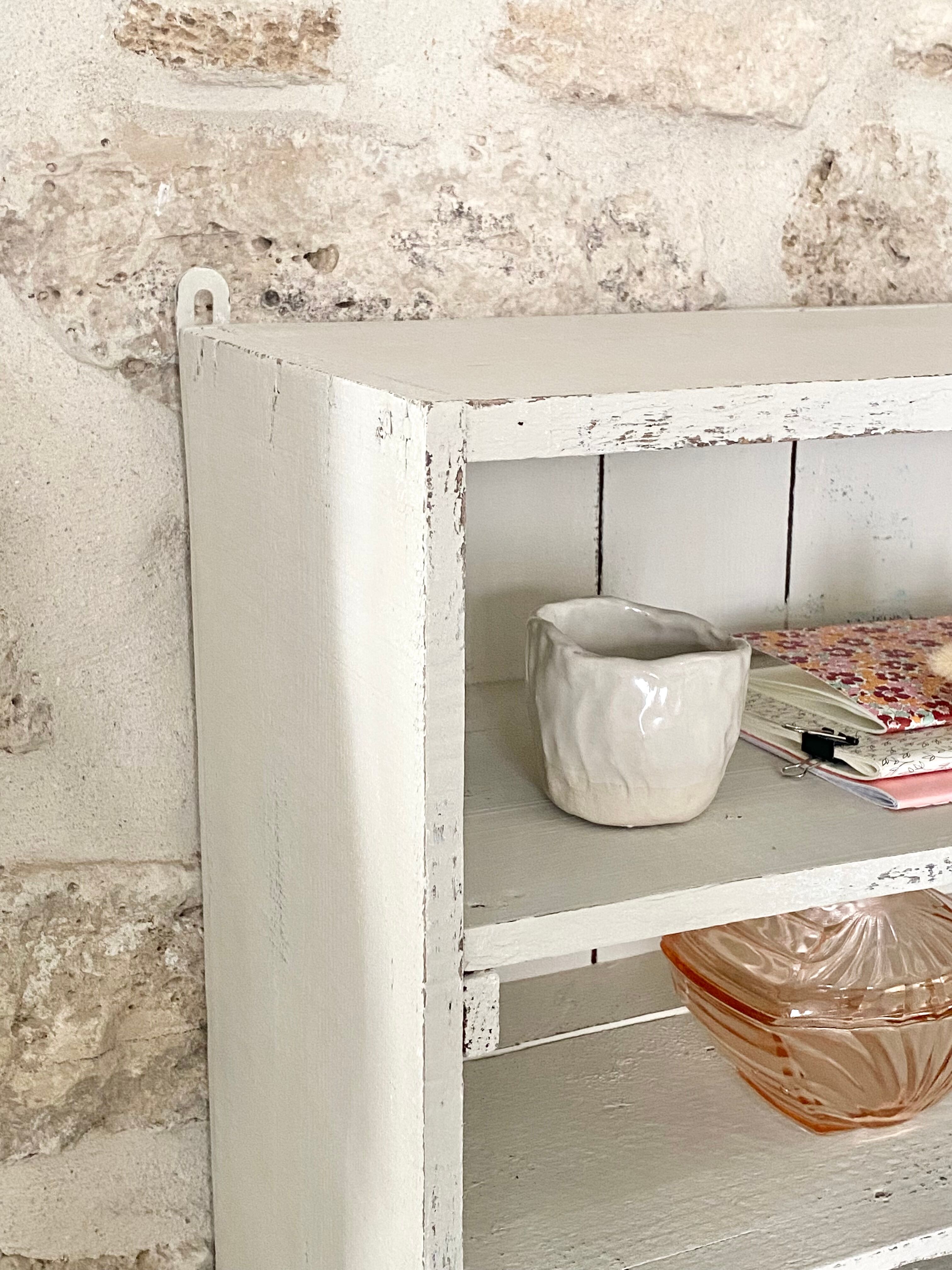 Wooden shelf