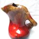 Vallauris free-form ceramic art vase stamped DC