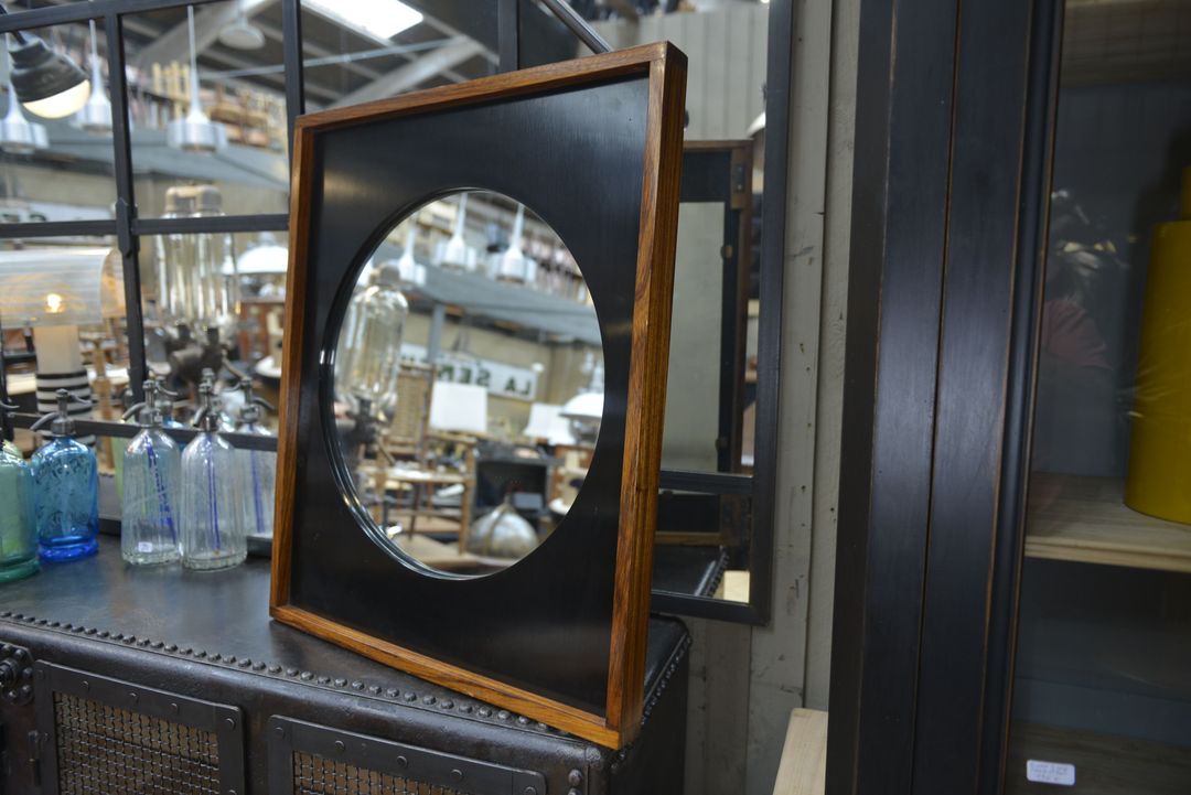 Mirror design in wood 1963 63x75cm