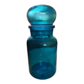 Bocal en verre bleu apothicaire, Belgium